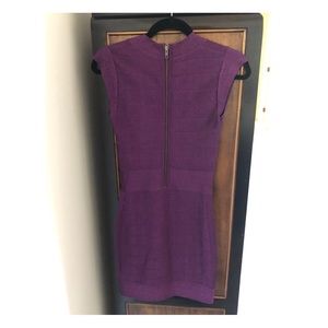 Sparkly purple bandage dress